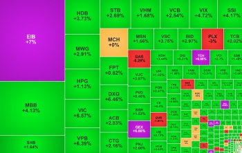 Cổ phiếu ngân hàng và bất động sản 'đồng khởi'