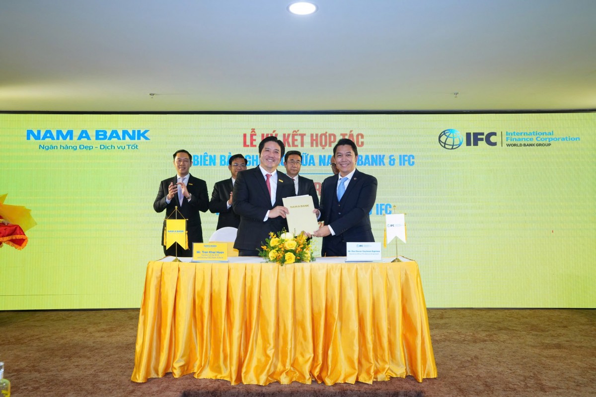 Tam giác chiến lược của Nam A Bank cho hành trình xanh hóa VIFC - HCMC