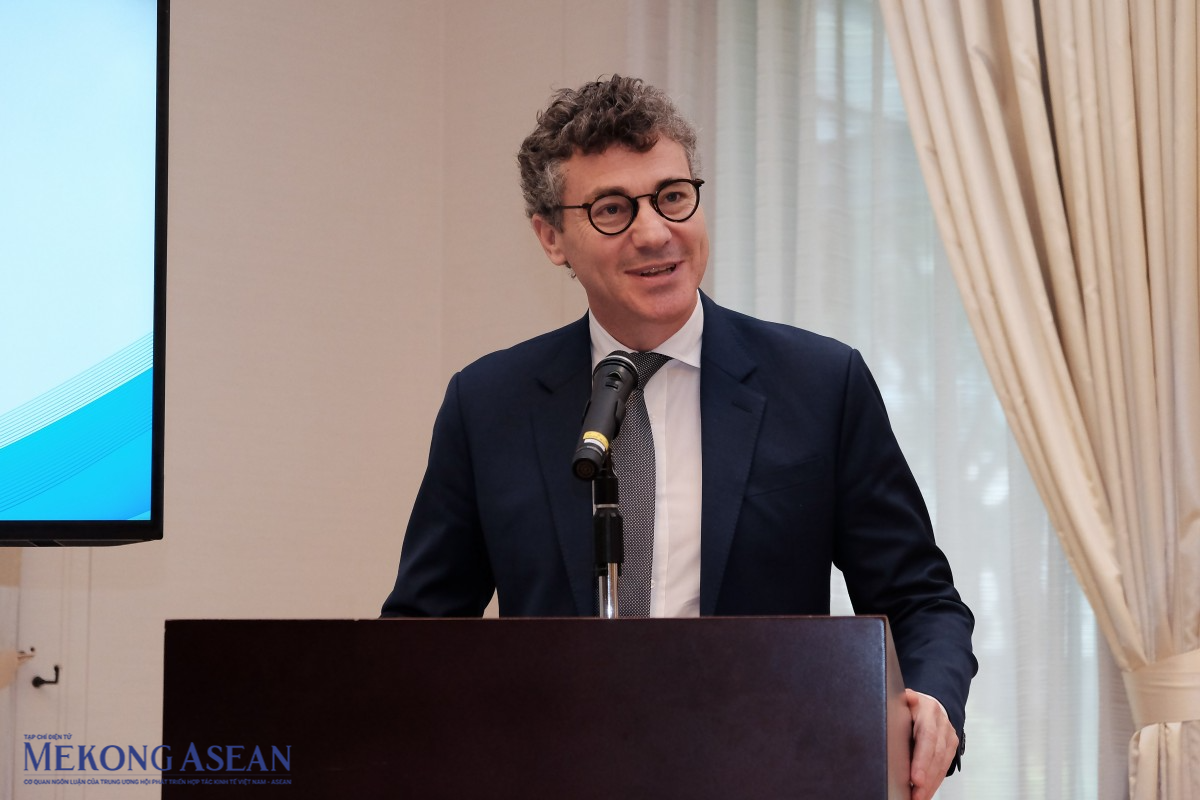 Trưởng đại diện Văn phòng UNESCO tại Việt Nam Jonathan Wallace Baker. Ảnh: Tùng Dương/Mekong ASEAN