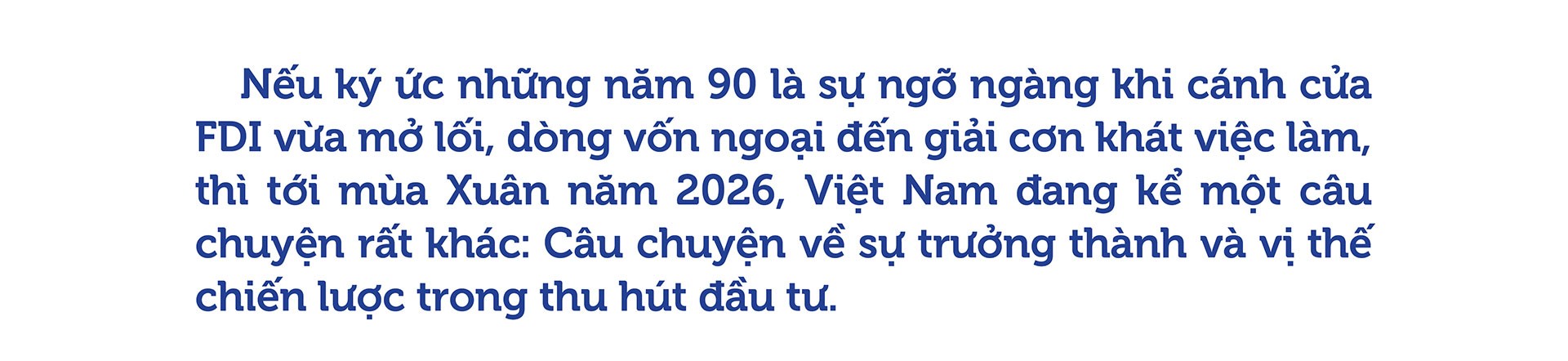 FDI và nội lực Việt: Viết tiếp chương mới về khát vọng tự cường