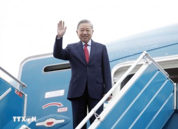 Tổng Bí thư lên đường dự cuộc họp khai mạc Hội đồng Hòa bình về Gaza