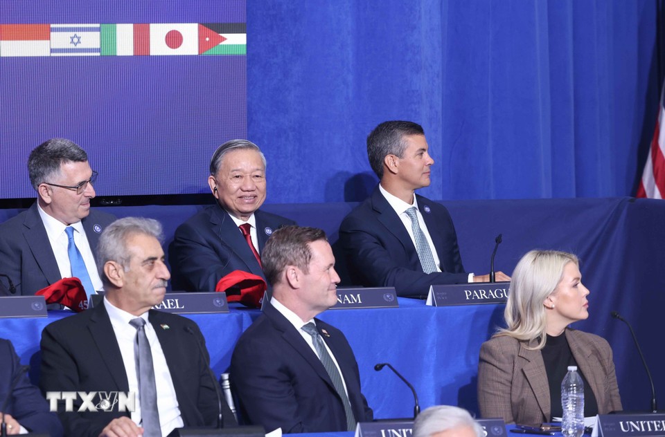 Tổng Bí thư dự cuộc họp khai mạc Hội đồng Hòa bình về Dải Gaza