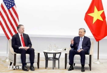 Tổng Bí thư Tô Lâm tiếp Trưởng đại diện Thương mại Mỹ Jamieson Greer