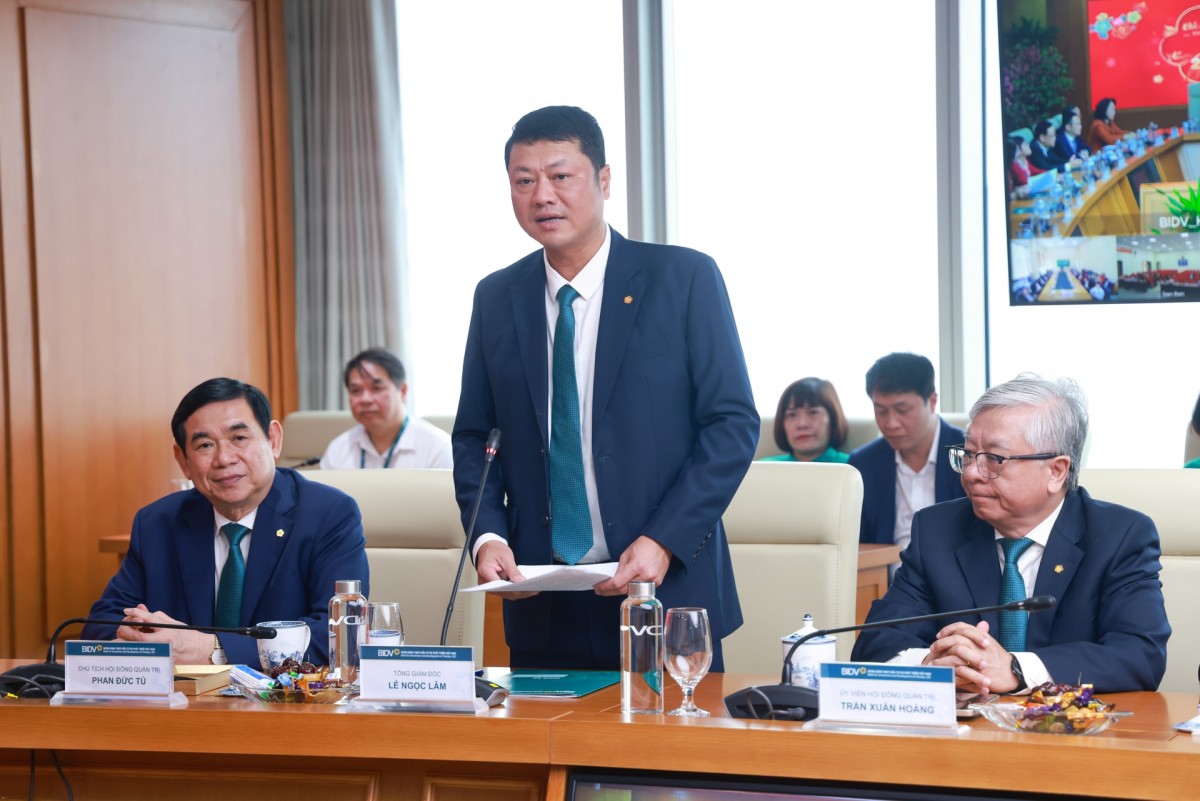 BIDV lãi gần 3.000 tỷ đồng tháng đầu năm, dư nợ vượt 2,3 triệu tỷ đồng