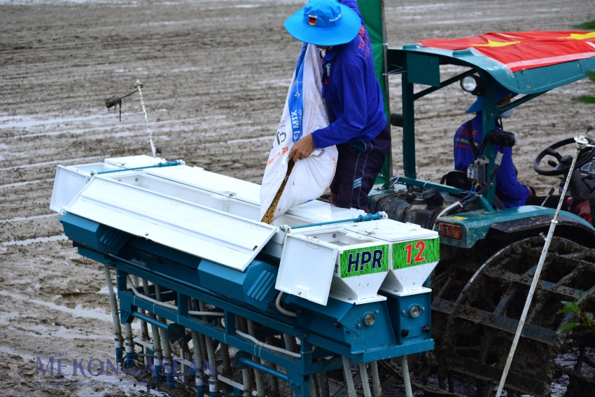 Ninh Bình triển khai mô hình canh tác lúa hiệu quả cao, phát thải thấp