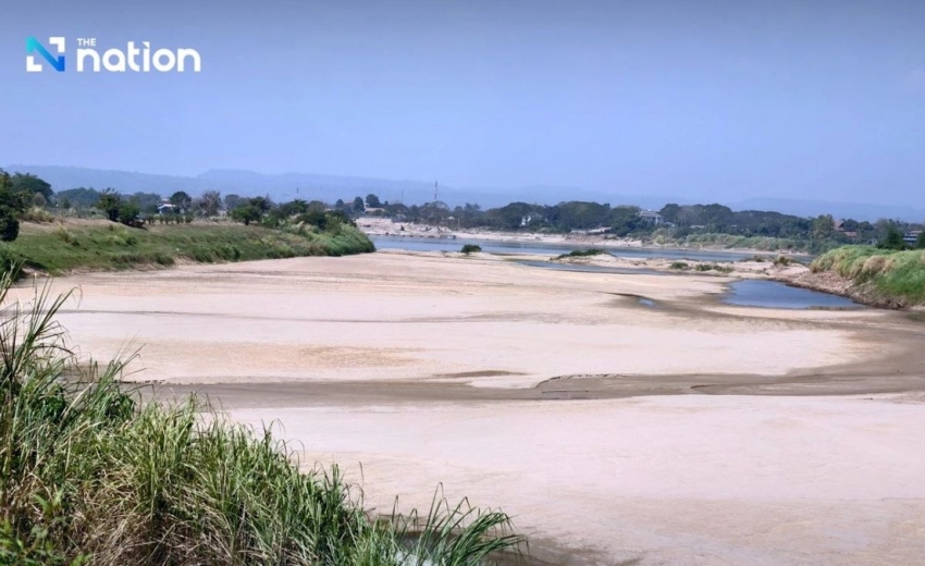 Mực nước sông Mekong tại Thái Lan hạ xuống mức báo động