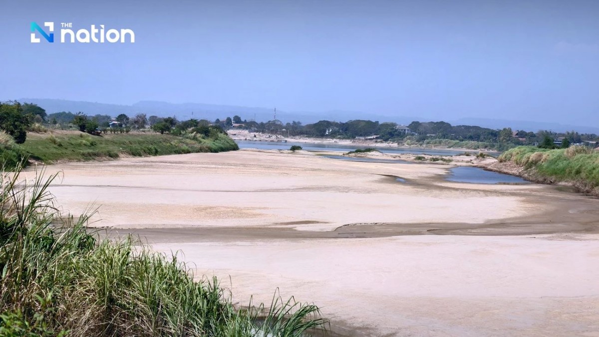 Mực nước sông Mekong tại Thái Lan hạ xuống mức báo động