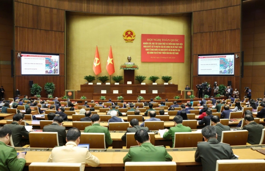 Hội nghị toàn quốc học tập, quán triệt các Nghị quyết số 79, 80 của Bộ Chính trị