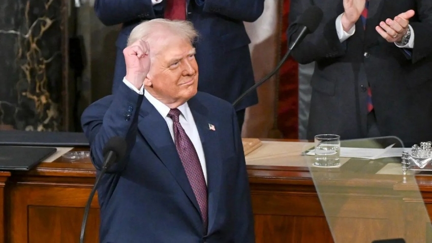 Ông Trump lập kỷ lục về thời lượng phát biểu Thông điệp Liên bang