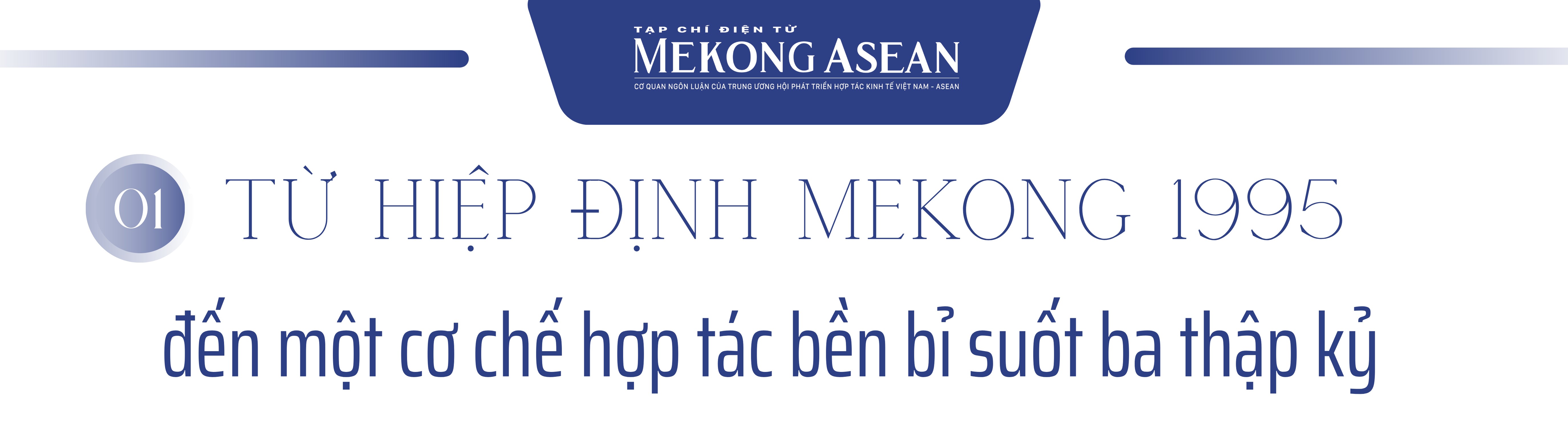‘Hợp tác và niềm tin là nền tảng cho tương lai bền vững của sông Mekong’
