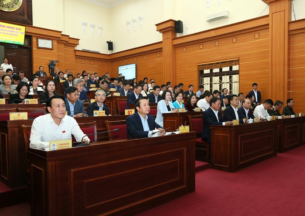 Các đại biểu dự kỳ họp. Ảnh Tất Đạt. Các đại biểu dự kỳ họp. Ảnh Tất Đạt.