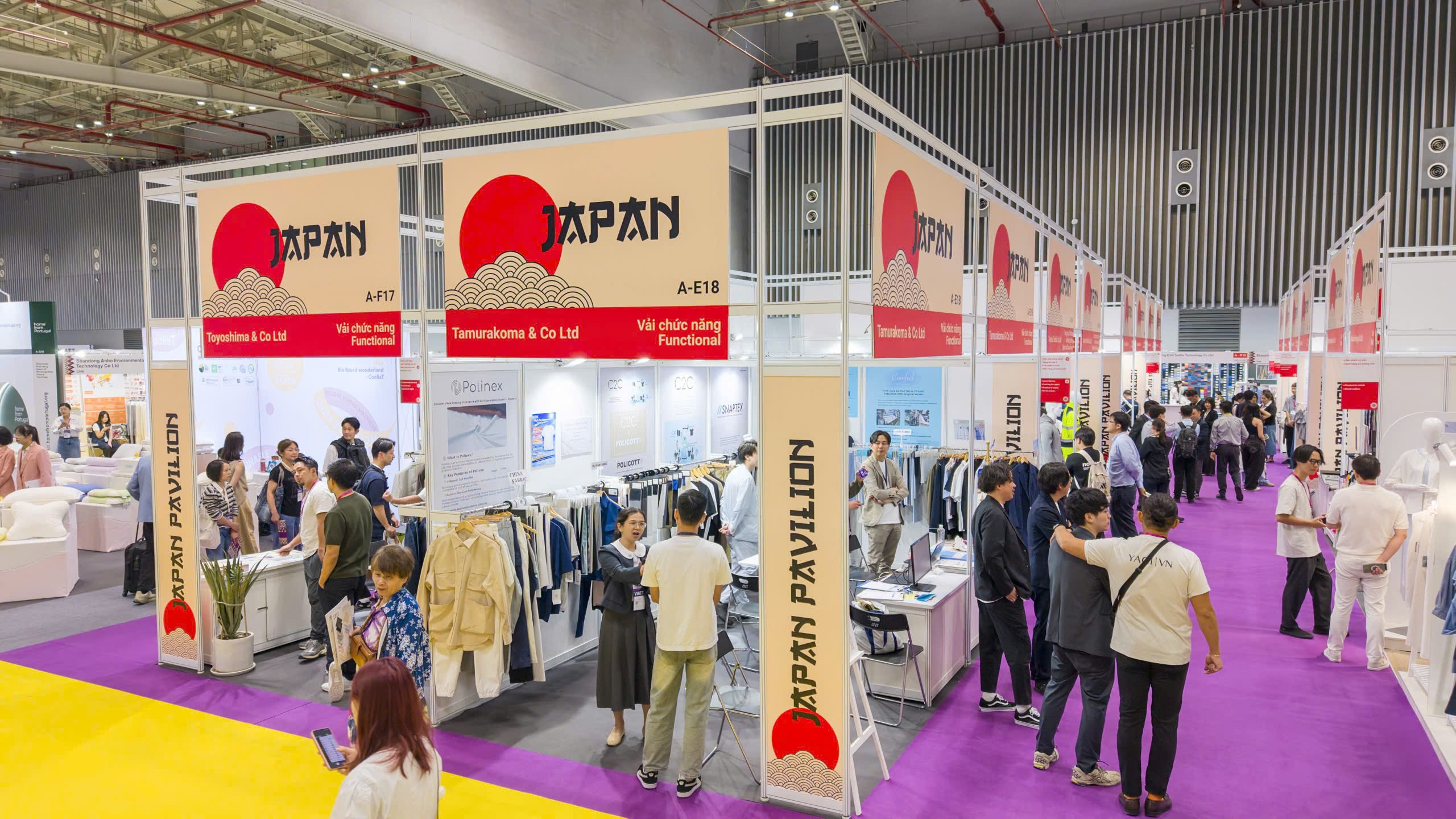 Khai mạc Triển lãm quốc tế ngành dệt may năm 2026