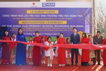 Nhật Bản khánh thành khu ký túc xá cho học sinh Tuyên Quang