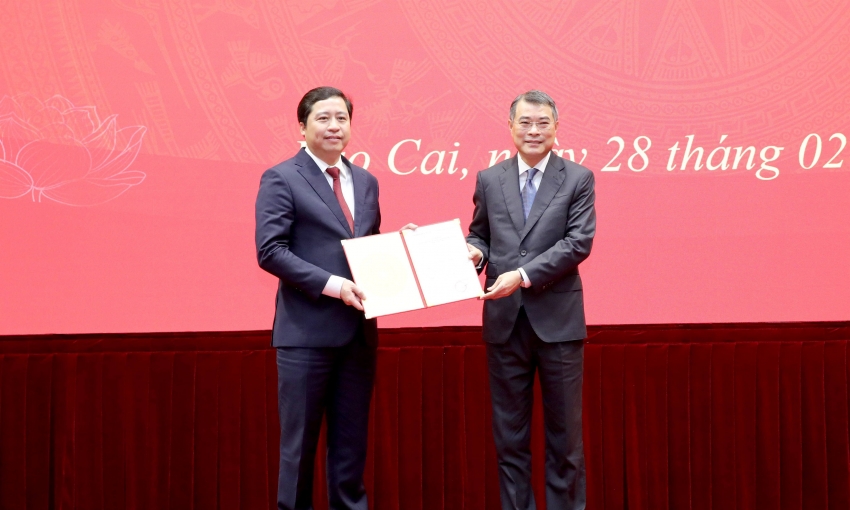 Phó tổng Thanh tra Chính phủ Dương Quốc Huy làm Bí thư Tỉnh ủy Lào Cai