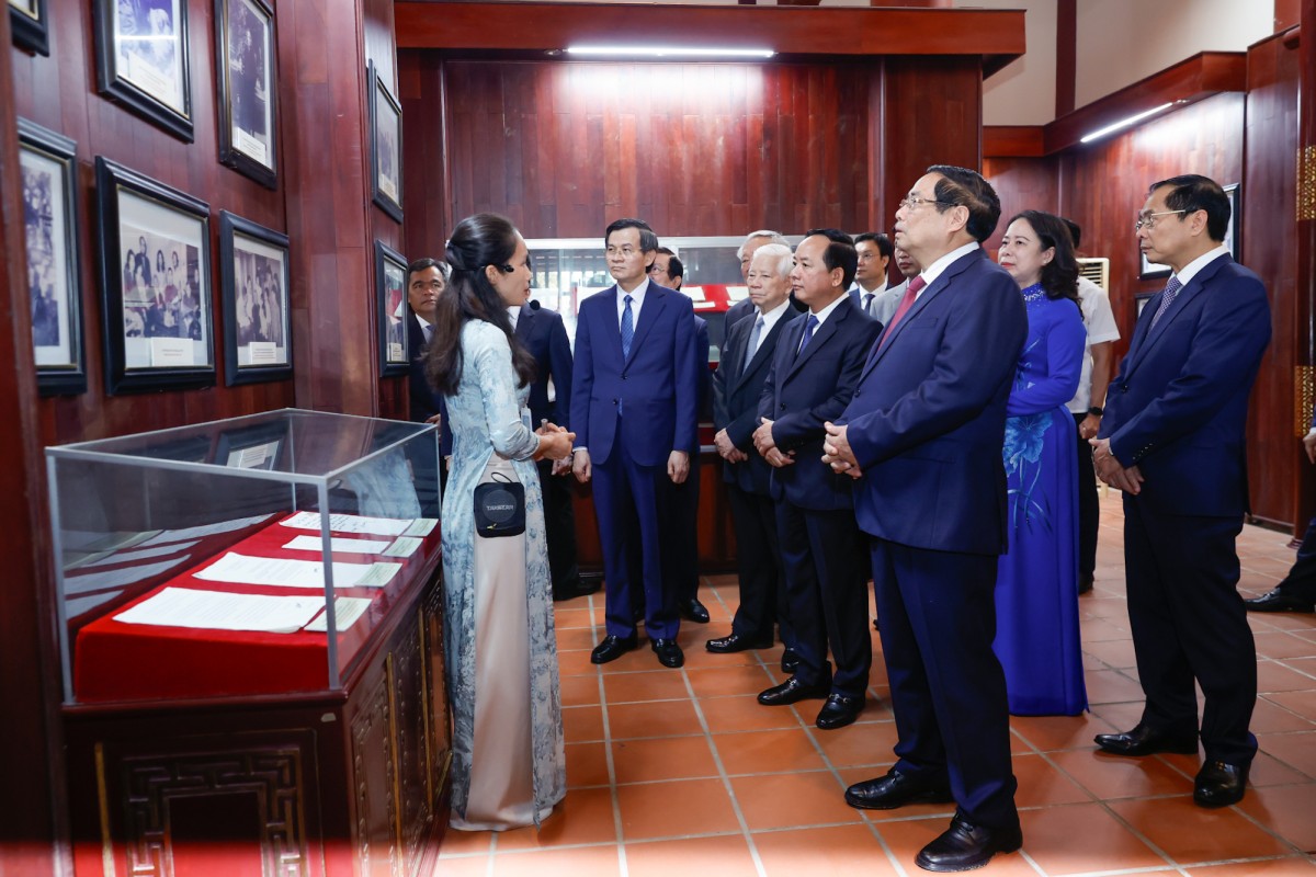 Thủ tướng Phạm Minh Chính dự lễ kỷ niệm 120 năm Ngày sinh Thủ tướng Phạm Văn Đồng