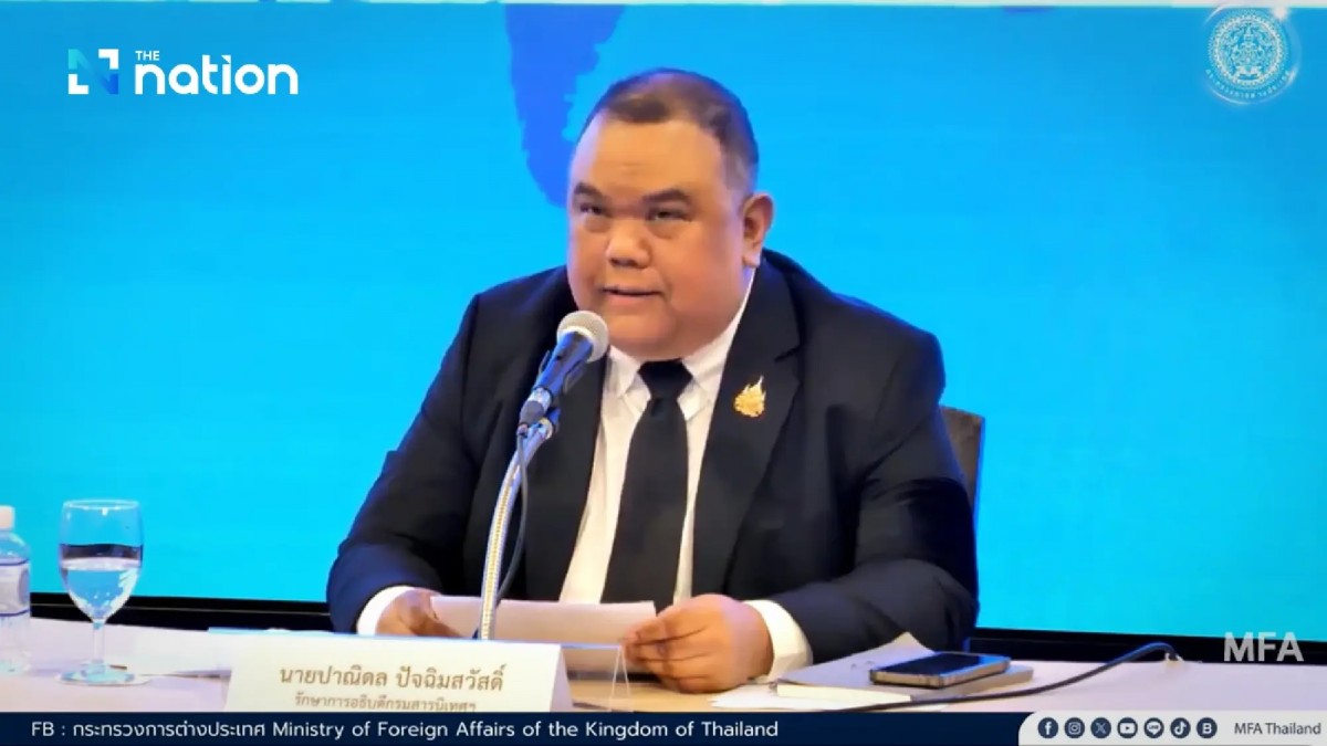 Phát ngôn viên Bộ Ngoại giao Thái Lan Panidone Pachimsawat. Ảnh: Nation Thailand Phát ngôn viên Bộ Ngoại giao Thái Lan Panidone Pachimsawat. Ảnh: Nation Thailand