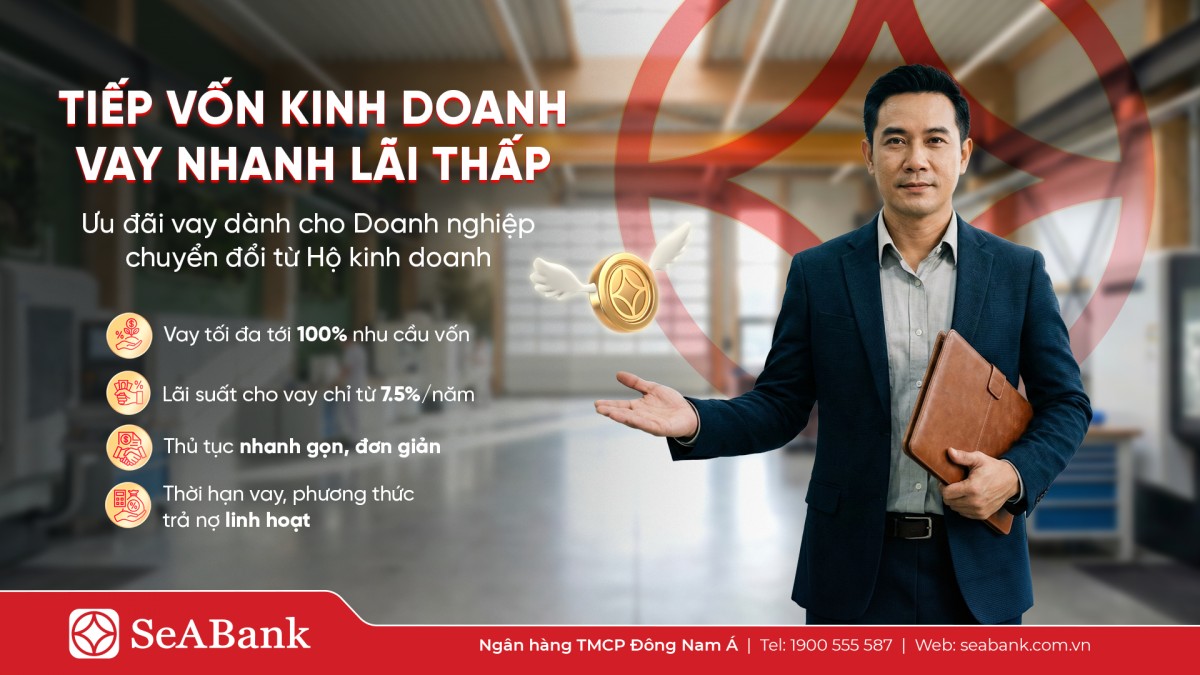 Từ hộ kinh doanh lên doanh nghiệp: Khi 'thâm niên' không còn là rào cản vay vốn
