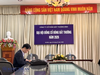 ĐHĐCĐ Giầy Thượng Đình: Chào đón dàn lãnh đạo Vinaconex vào HĐQT