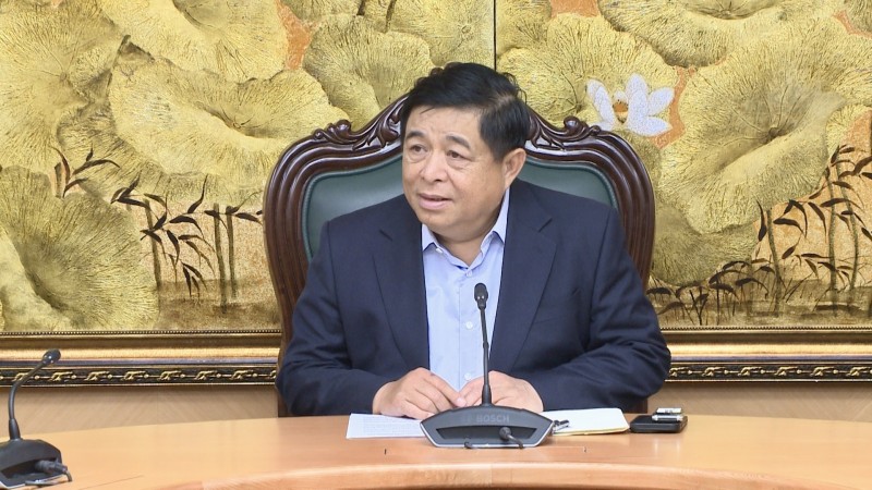 Phó Thủ tướng Nguyễn Chí Dũng tiếp lãnh đạo Trung tâm Phát triển công nghệ và sáng tạo Việt Nam. Ảnh: VGP.