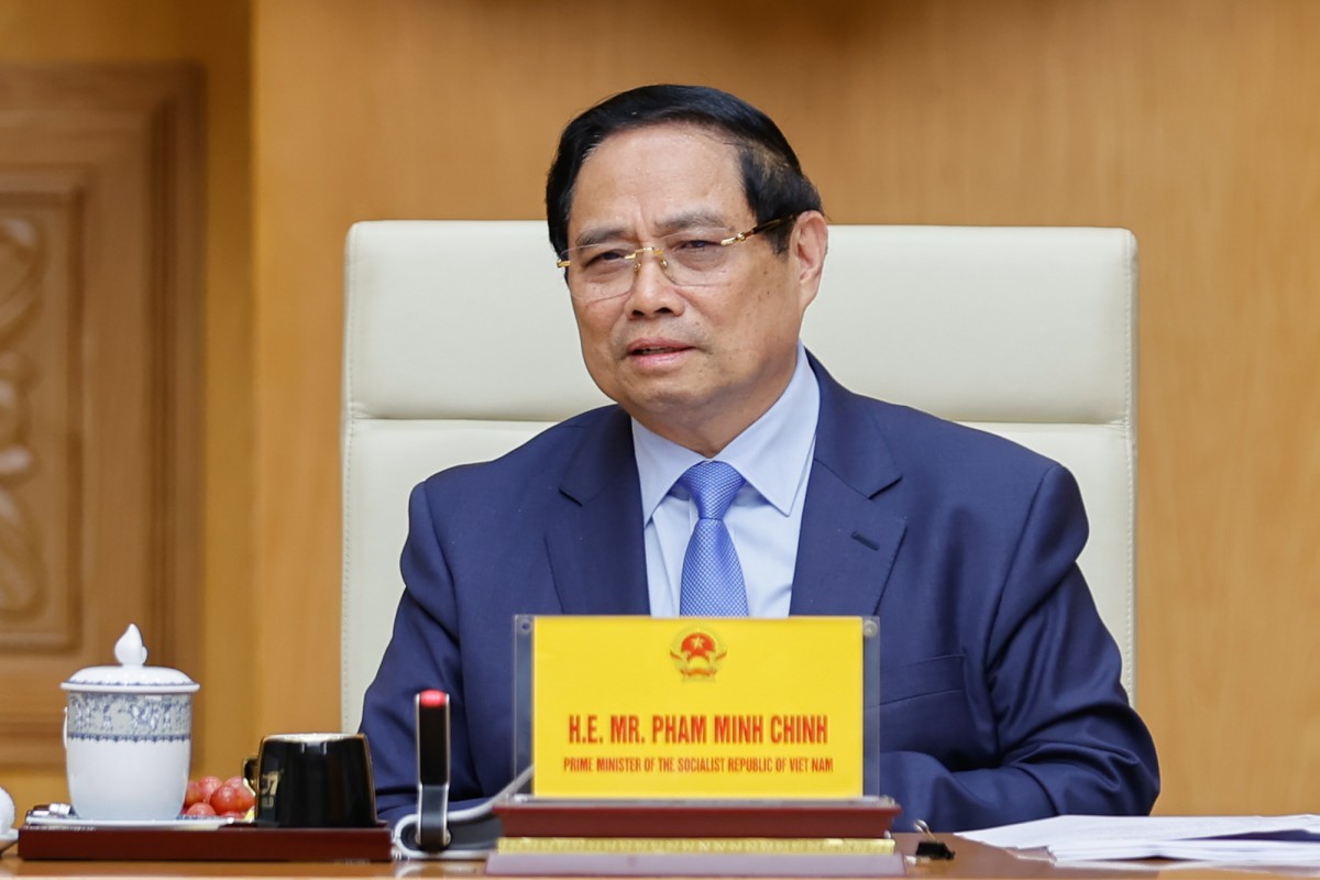 Thủ tướng đề nghị các Đại sứ, Đại biện EU thúc đẩy các nước thành viên còn lại sớm phê chuẩn Hiệp định Bảo hộ đầu tư Việt Nam - EU (EVIPA). Ảnh: VGP.