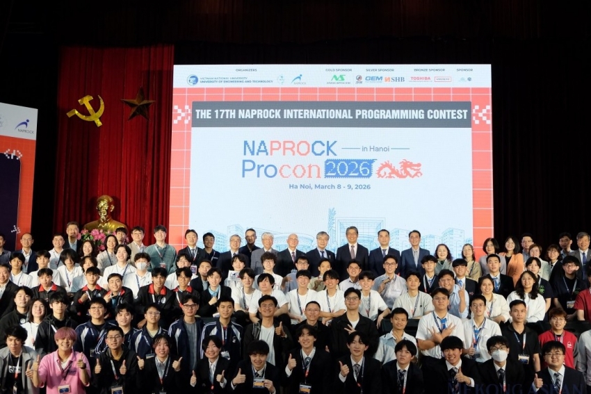 Việt Nam lần đầu đăng cai Cuộc thi Lập trình Quốc tế NAPROCK