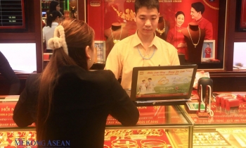 Giá vàng giảm 1,9 triệu đồng/lượng sau phiên sáng biến động