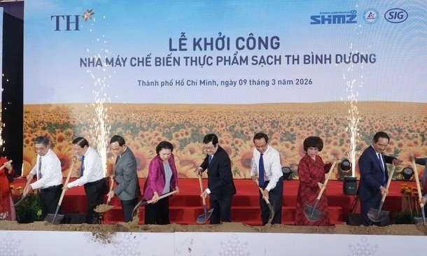 Tập đoàn TH khởi công nhà máy thực phẩm sạch hơn 6.000 tỷ đồng tại TP HCM
