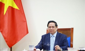 Thủ tướng Phạm Minh Chính điện đàm với Thủ tướng Kuwait