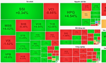 VN-Index bật tăng mạnh sau phiên giảm điểm lịch sử