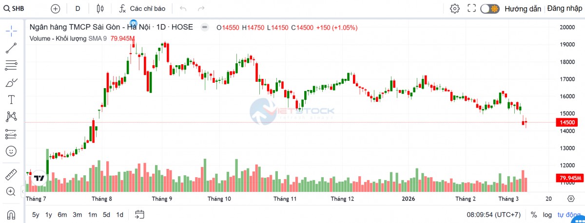 Hé lộ danh sách nhà đầu tư đăng ký mua 200 triệu cổ phiếu SHB