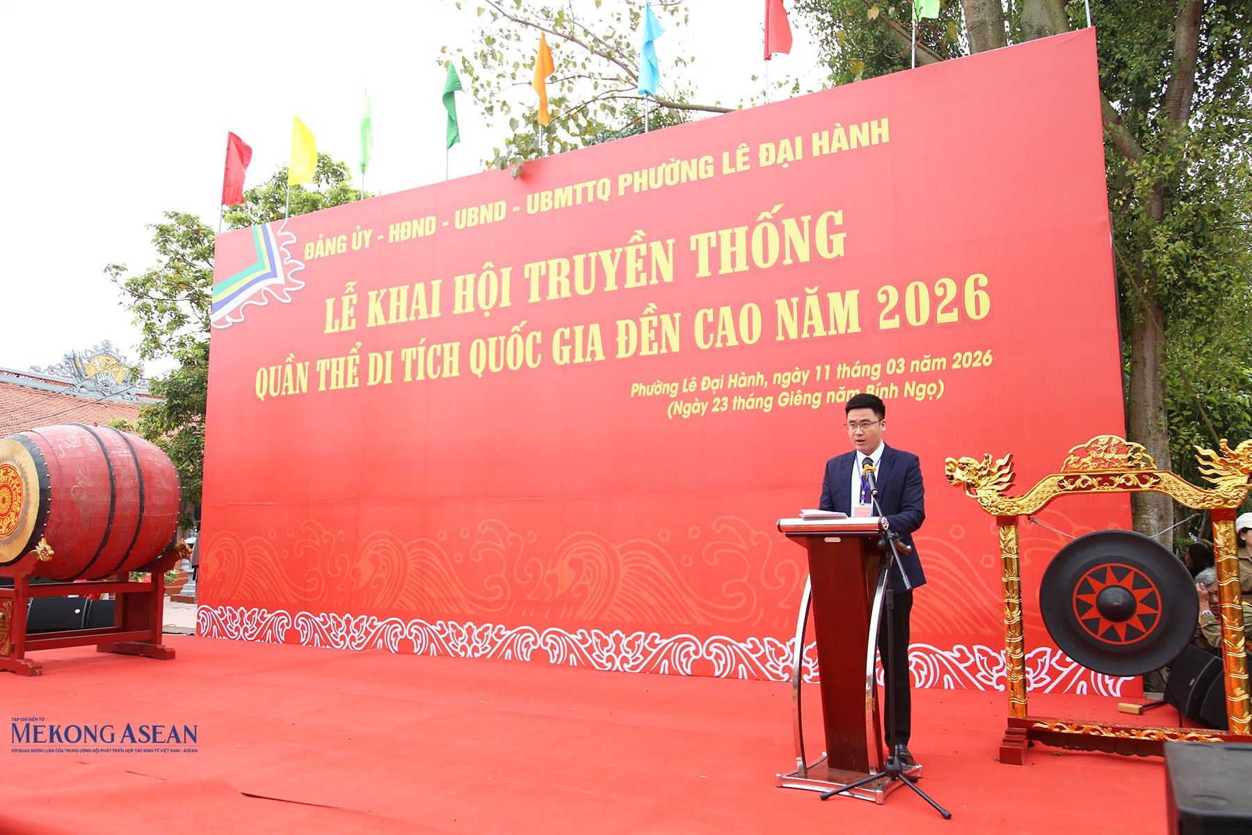 Hải Phòng khai hội quần thể đền Cao, tưởng nhớ 5 đức thánh họ Vương