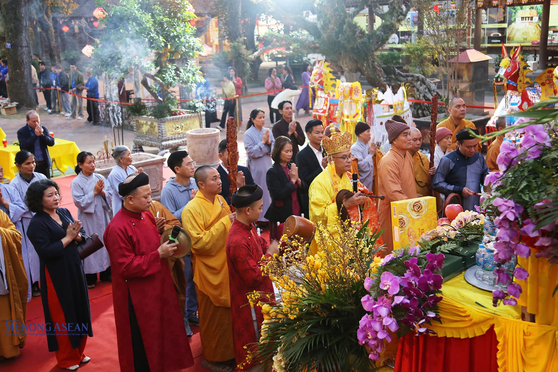 Lễ Mông Sơn thí thực ở chùa Côn Sơn