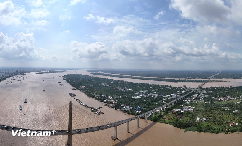 Đồng bằng sông Cửu Long. Ảnh: TTXVN.