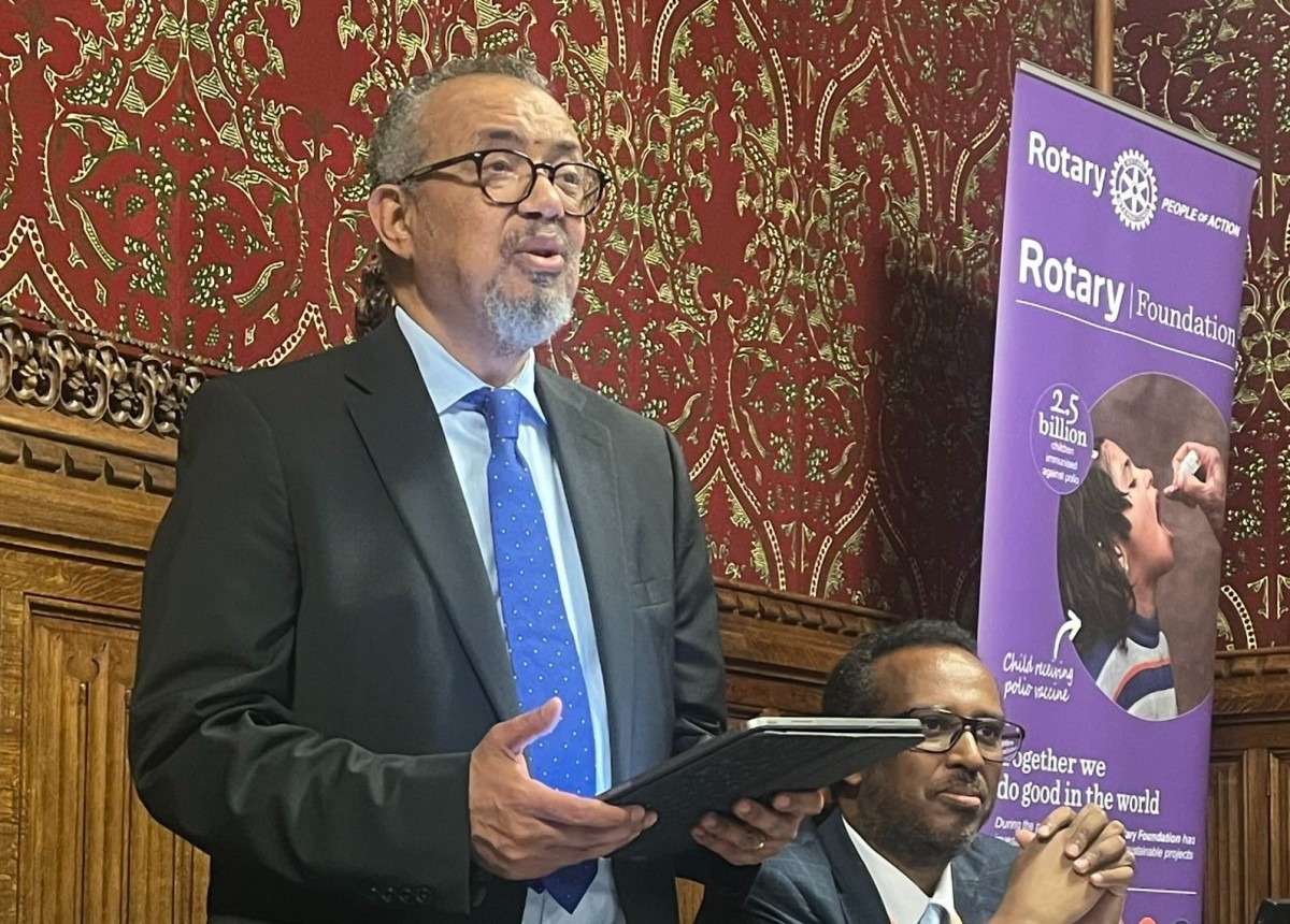 Tổng Giám đốc WHO Tedros Adhanom Ghebreyesus. Ảnh: X/@DrTedros