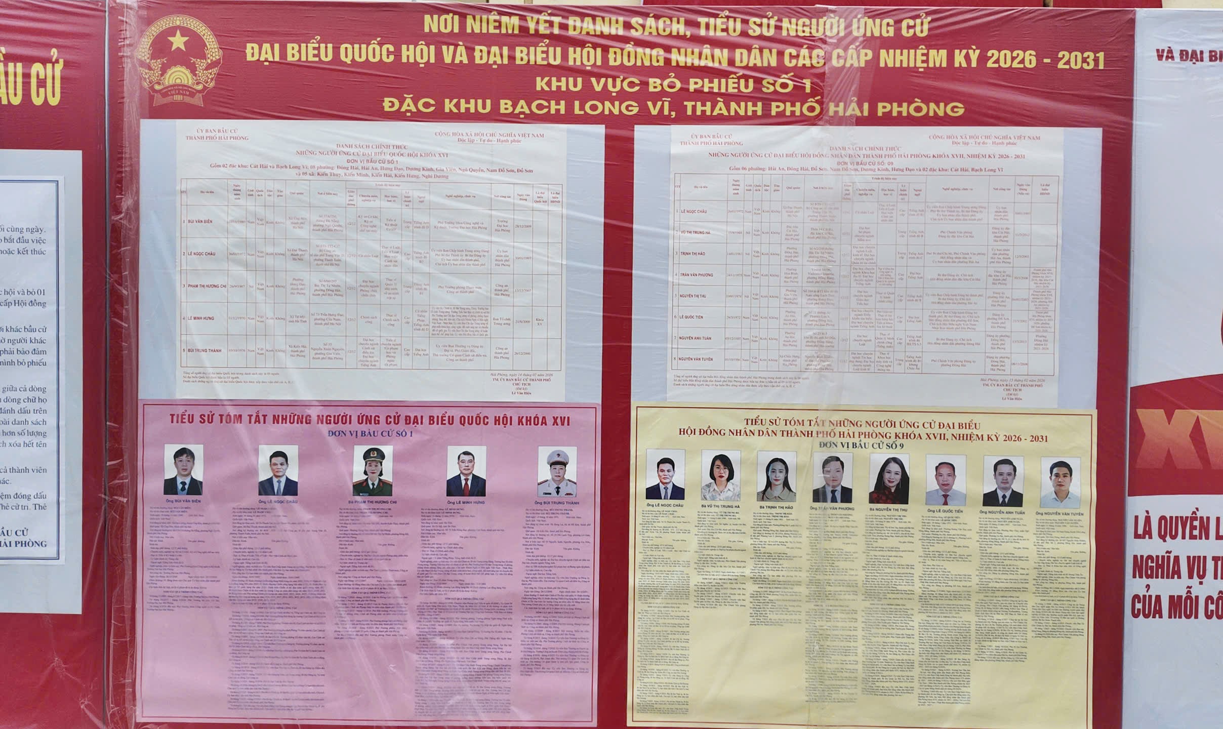 Đặc khu Bạch Long Vĩ, thành phố Hải Phòng sẵn sàng cho cuộc bầu cử