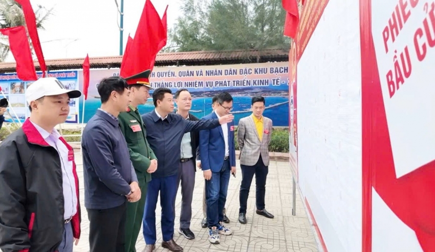 Đặc khu Bạch Long Vĩ sẵn sàng cho ngày bầu cử