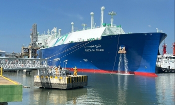 Tàu LNG cập cảng Thị Vải, tiếp nguồn khí cho sản xuất điện và công nghiệp