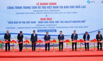 Khánh thành Trung tâm vũ trụ Việt Nam