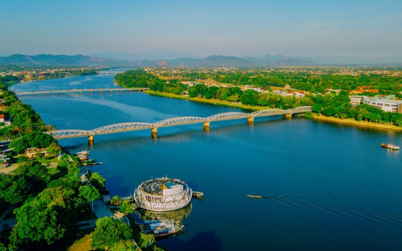 Một góc thành phố Huế. Ảnh: VGP.