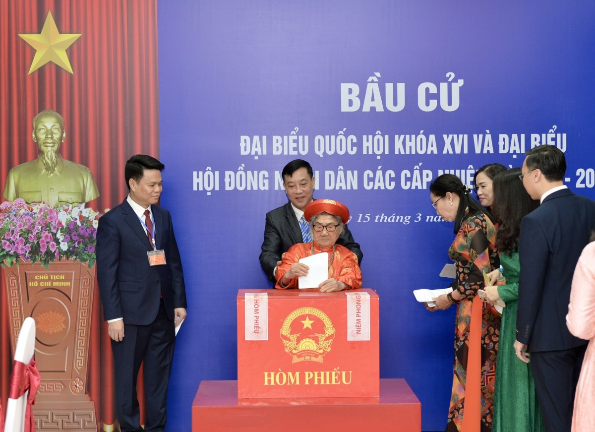 Dự kiến ngày 22/3 công bố kết quả bầu cử đại biểu Quốc hội khóa XVI