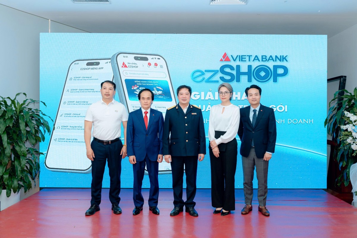 VIETABANK ra mắt nền tảng ezSHOP -  giải pháp trọn gói cho hộ kinh doanh