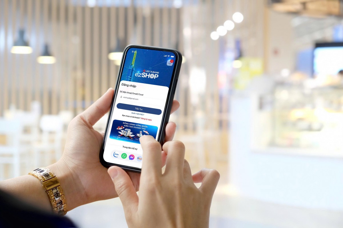 VIETABANK ra mắt nền tảng ezSHOP -  giải pháp trọn gói cho hộ kinh doanh