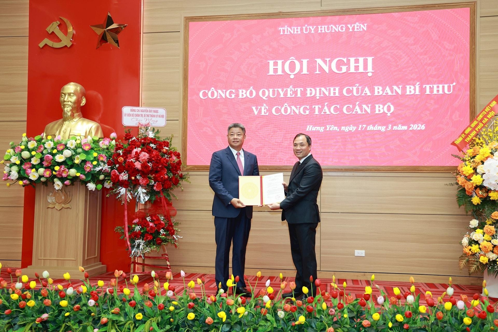 Ông Nguyễn Mạnh Quyền giữ chức Phó Bí thư Tỉnh ủy Hưng Yên Ông Nguyễn Mạnh Quyền giữ chức Phó Bí thư Tỉnh ủy Hưng Yên