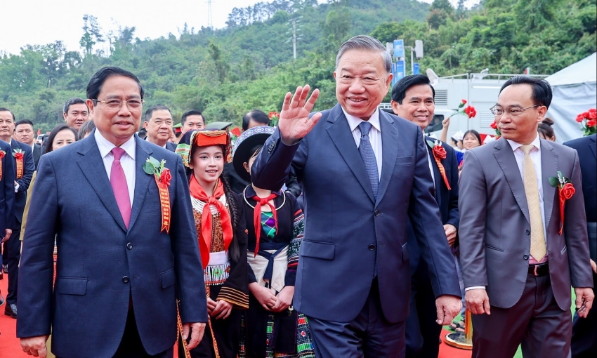 Khởi công đồng loạt các trường nội trú liên cấp vùng biên giai đoạn 2