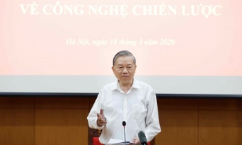Tổng Bí thư: 'Phát triển công nghệ chiến lược là việc không thể chậm trễ'
