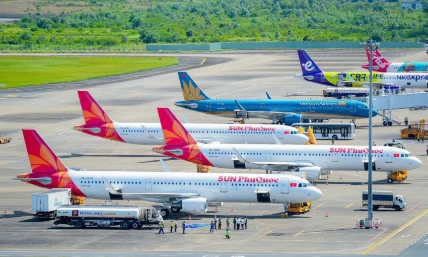 Sun PhuQuoc Airways mở 9 đường bay quốc tế trong năm 2026