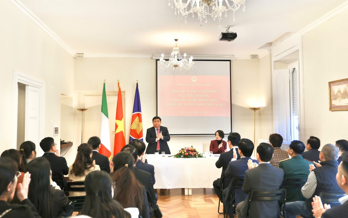 Thúc đẩy ngoại giao kinh tế, tăng cường kết nối thương mại - đầu tư Việt Nam và Italy