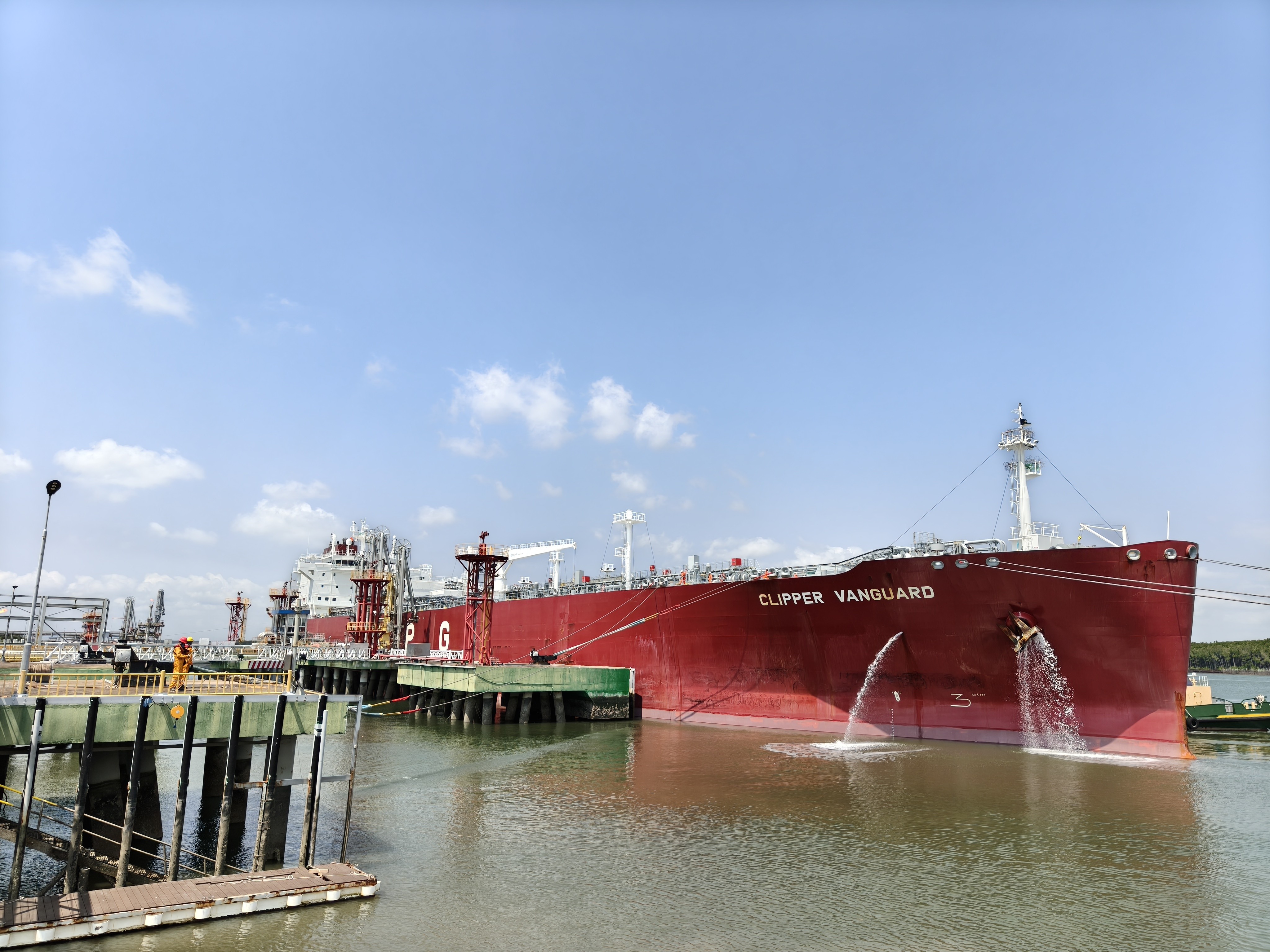 PV GAS đón tàu Clippver Vanguard mang gần 38.000 tấn LPG từ Australia cập cảng Thị Vải hôm nay 20/3