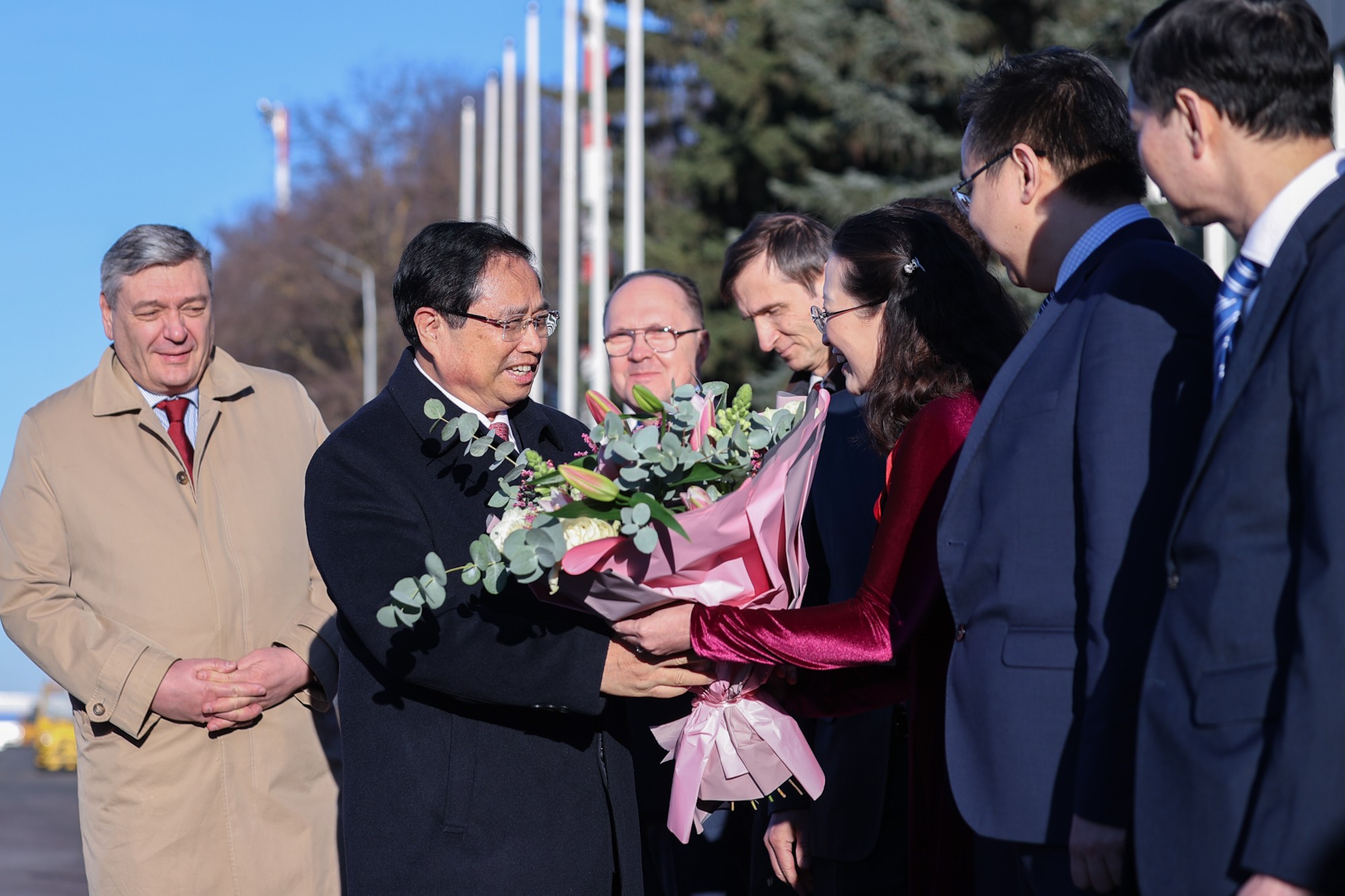 Thủ tướng Phạm Minh Chính tới Moscow, bắt đầu thăm chính thức Liên bang Nga