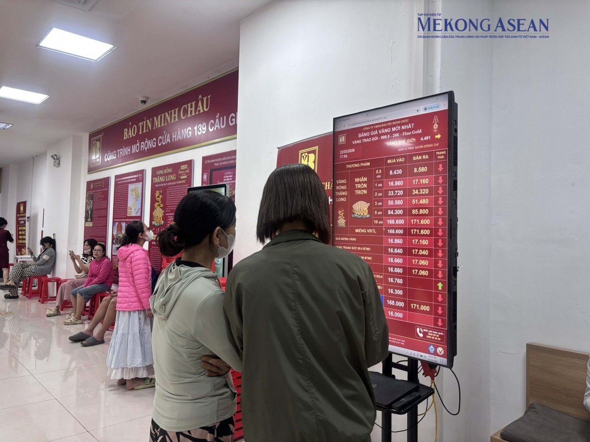 Giá vàng thế giới xuống đáy 5 tuần, vàng trong nước tiếp đà giảm